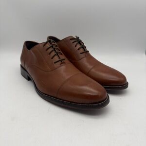BRAND NEW Cole Haan Williams Cap Toe Oxford British Tan Men’s Size 9 M C12337